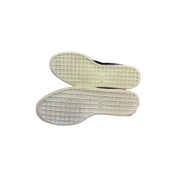 Puma Suede Sneakers Mens Size 9 Blue Tie-Dye Pattern w/ Speckled Yellow Sole - Picture 6 of 8